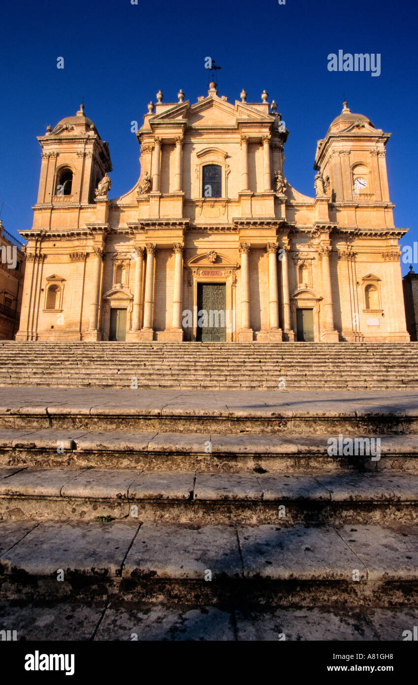Italien, Sizilien, Noto, die Kathedrale San Nicolo Stockfoto