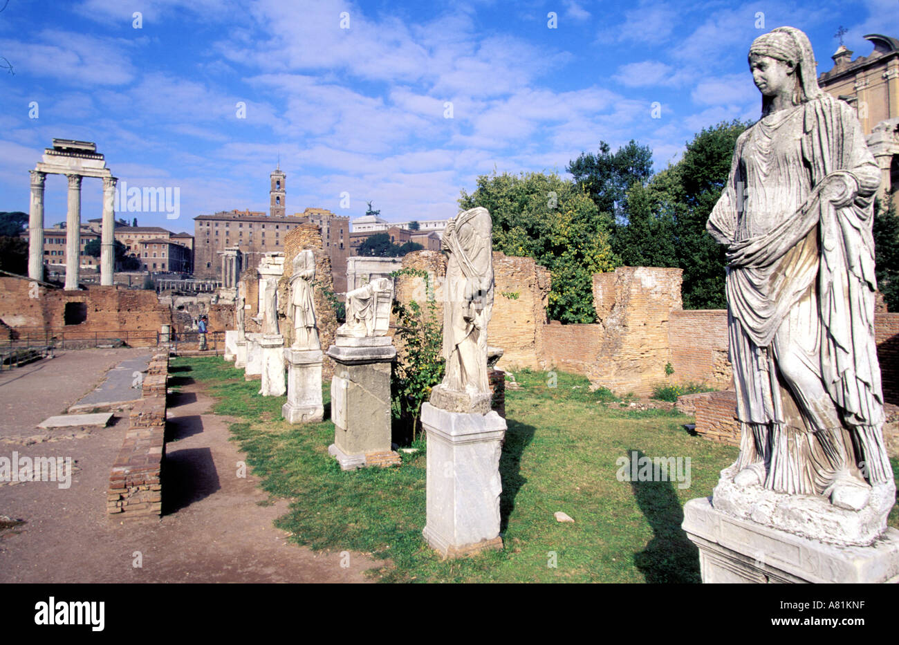 Italien, Latium, Rom, forum Stockfoto