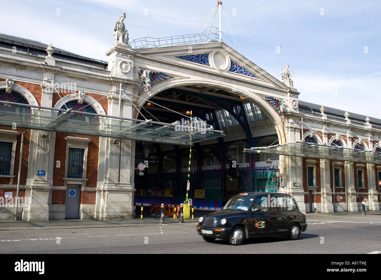 Fleisch der Smithfield Market London Stockfoto