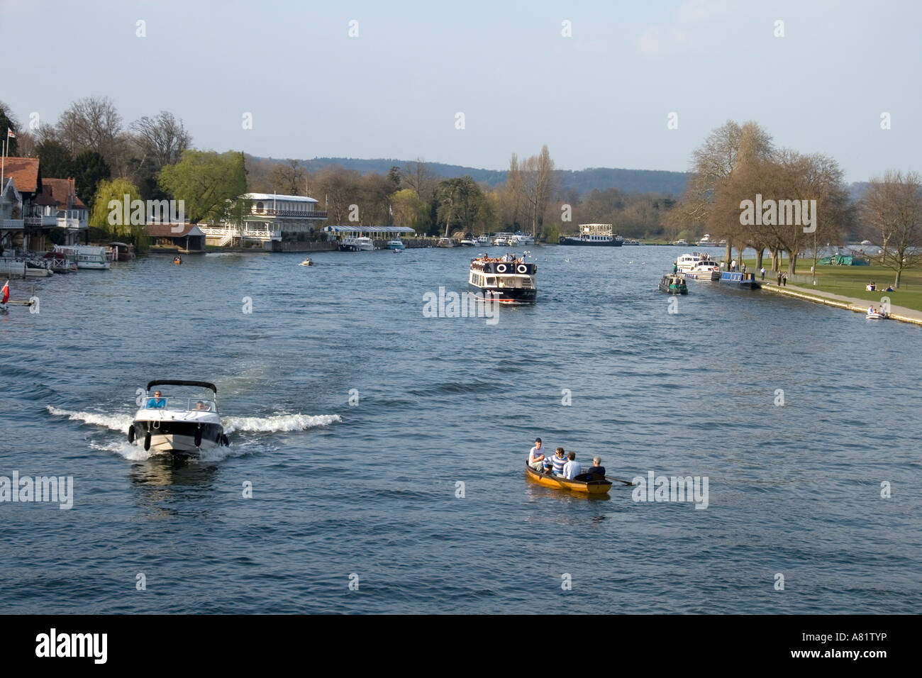 River View Henley on Thames Stockfoto