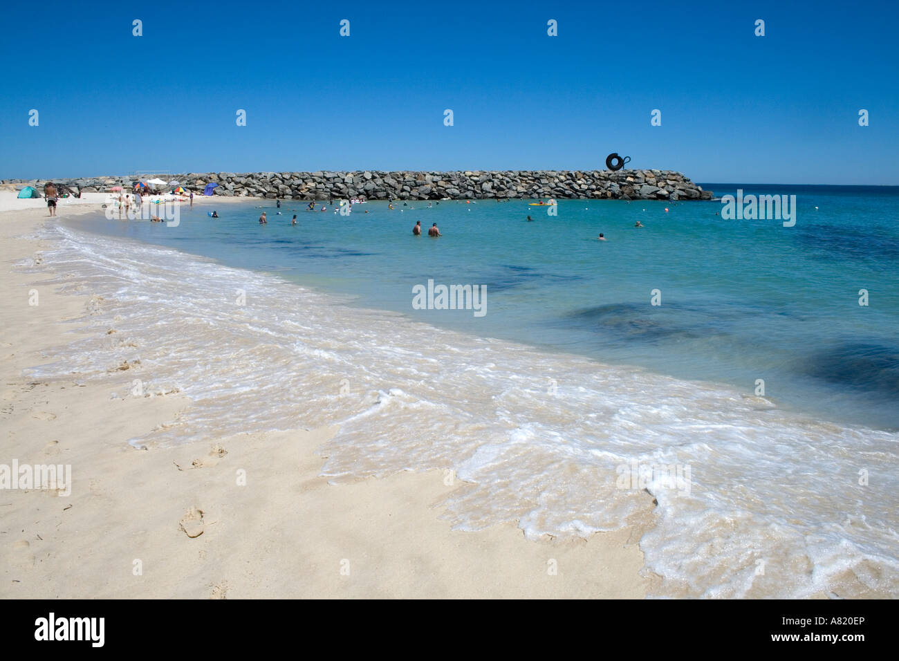 Cottesloe Beach Perth Australien Stockfoto