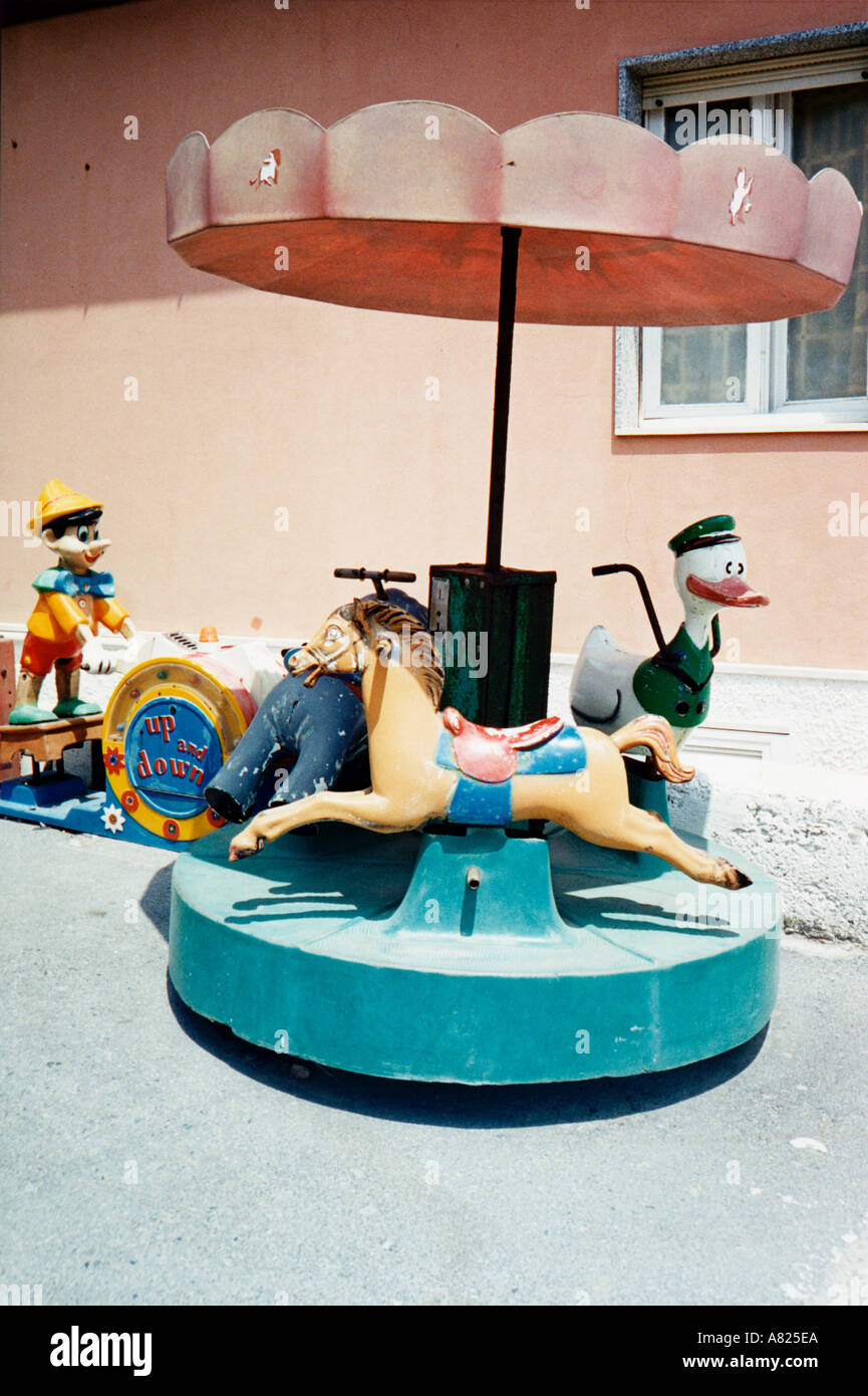 Merry Go round Stockfoto