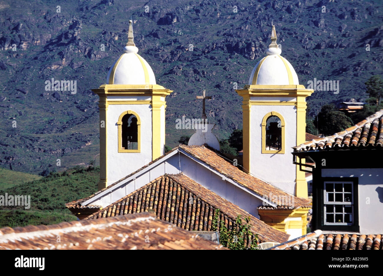 Brasilien, Bundesstaat Minas Gerais, Ouro Preto Stockfoto