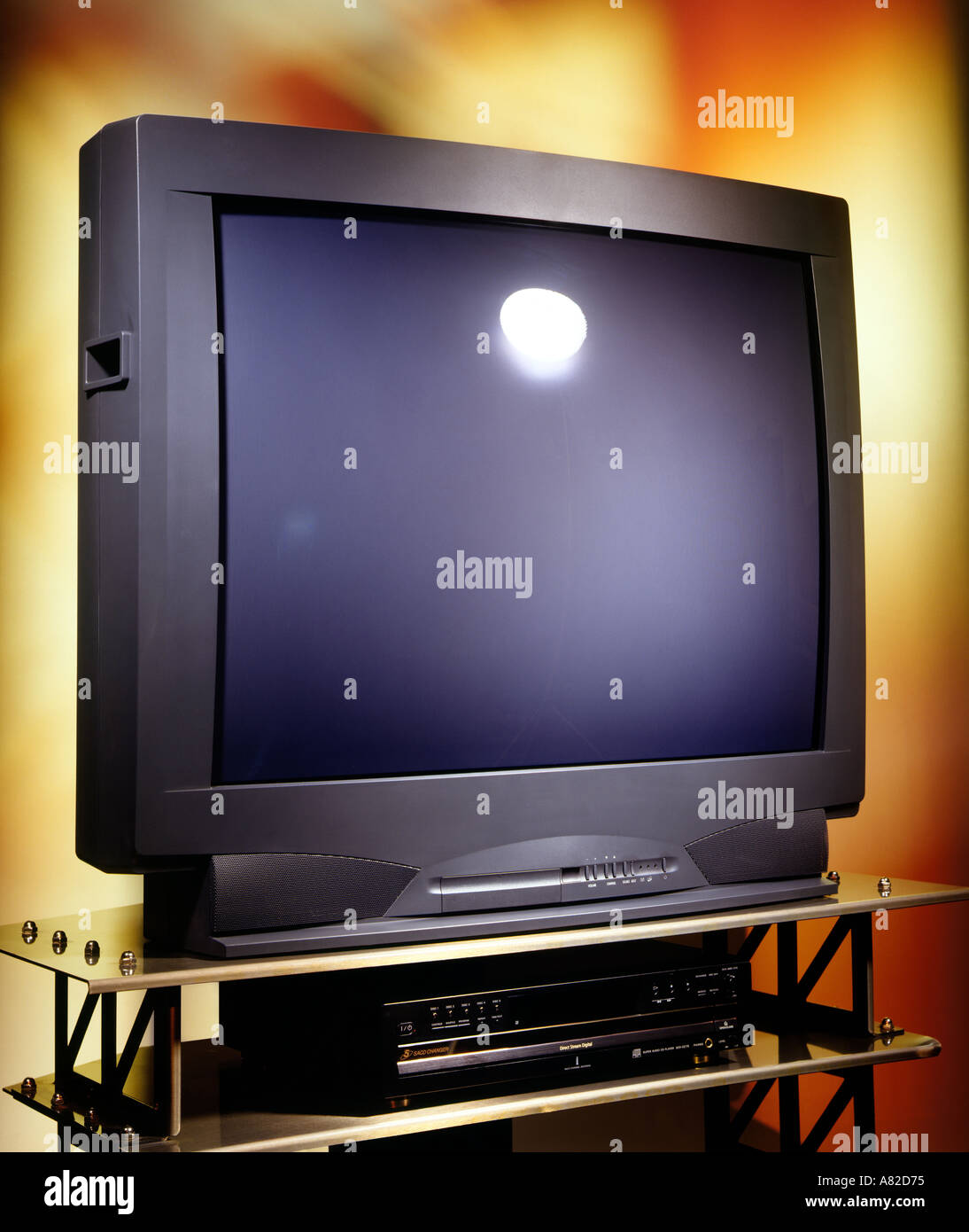 TV Fernsehen Stockfoto