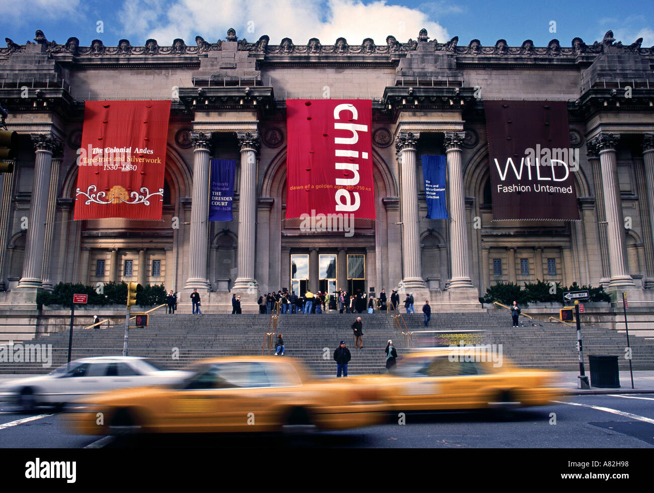 Metropolitan Museum of Art, Fifth Ave, New York City, USA Stockfoto