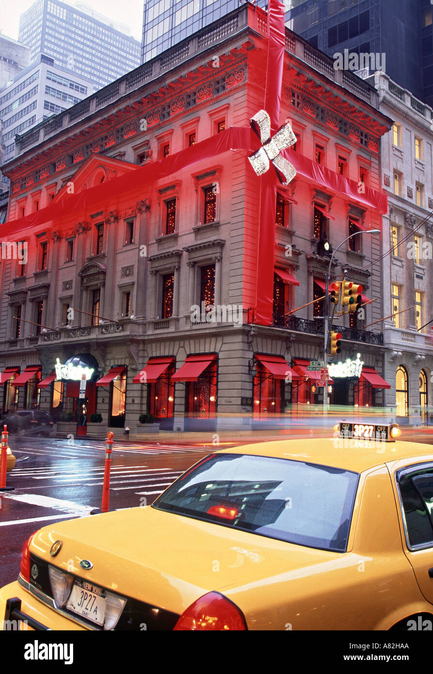 Cartier Building, 5th Ave, New York City, USA Stockfoto