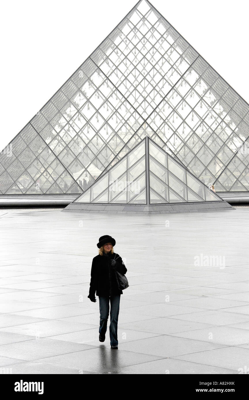 Musée de Louvre Stockfoto