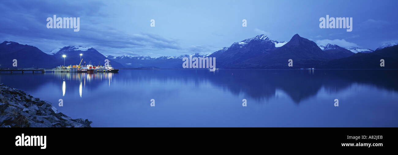 Valdez, Prince William Sound, Alaska, USA Stockfoto