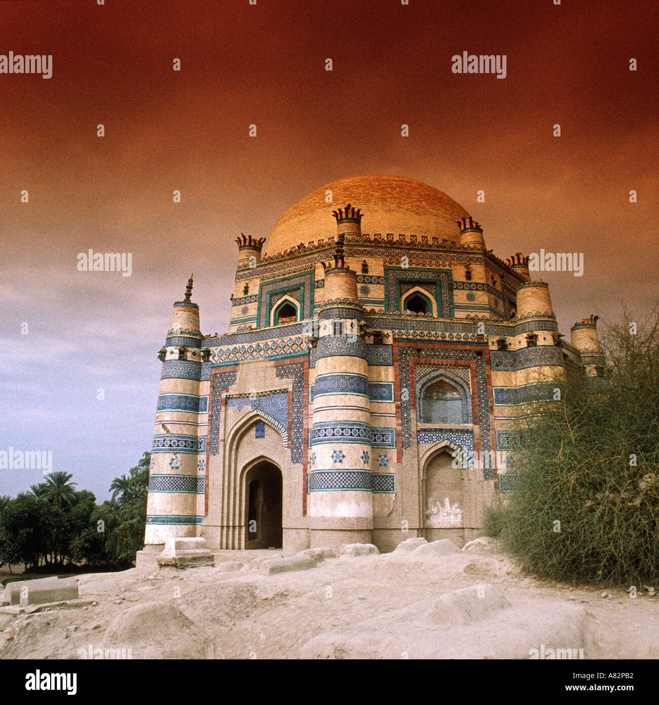 Pakistan südlichen Punjab Uch Sharif Grab von Bibi Jaiwindi 1430AD Stockfoto