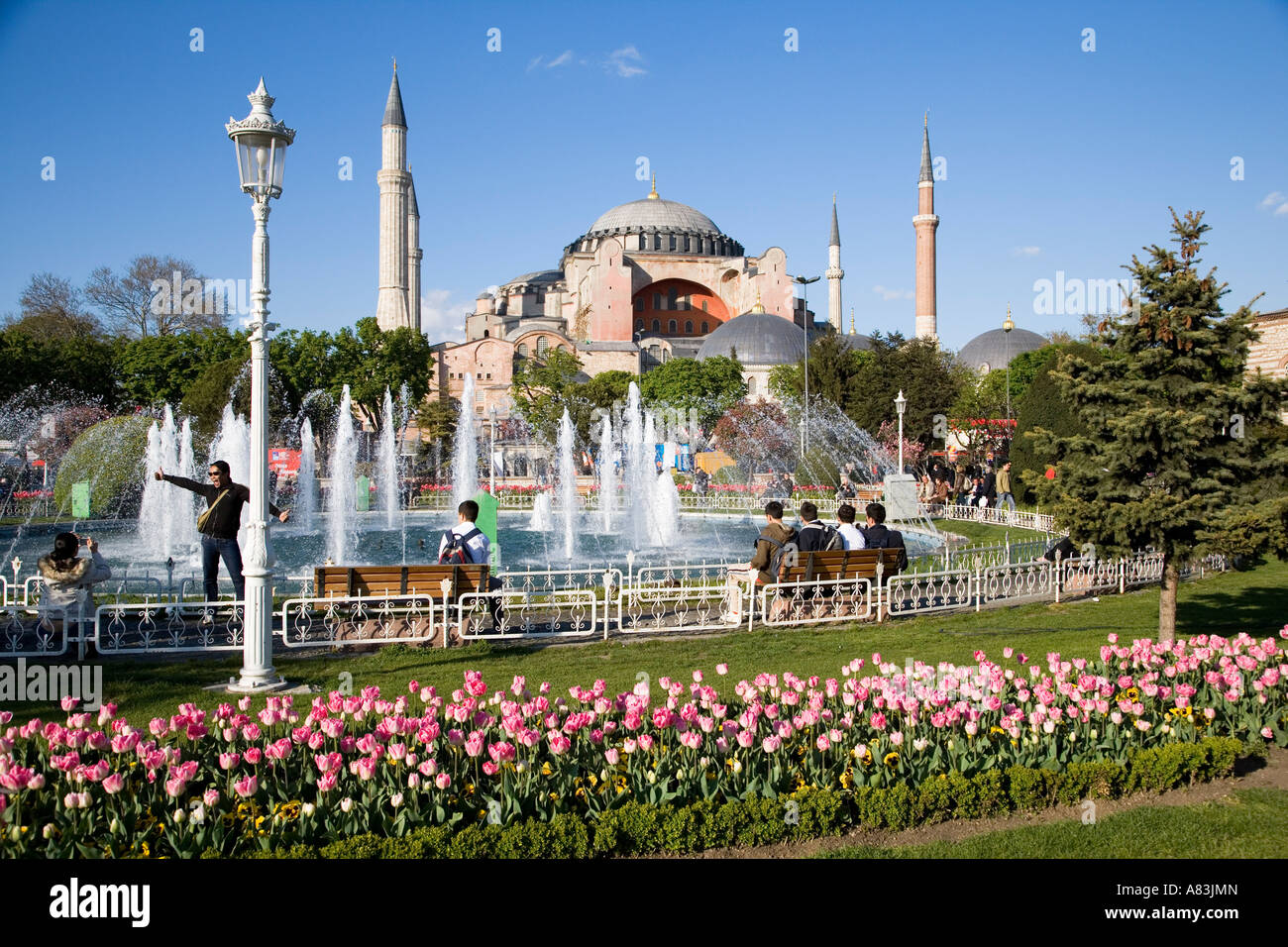 Hagia Sophia Istanbul Stockfoto