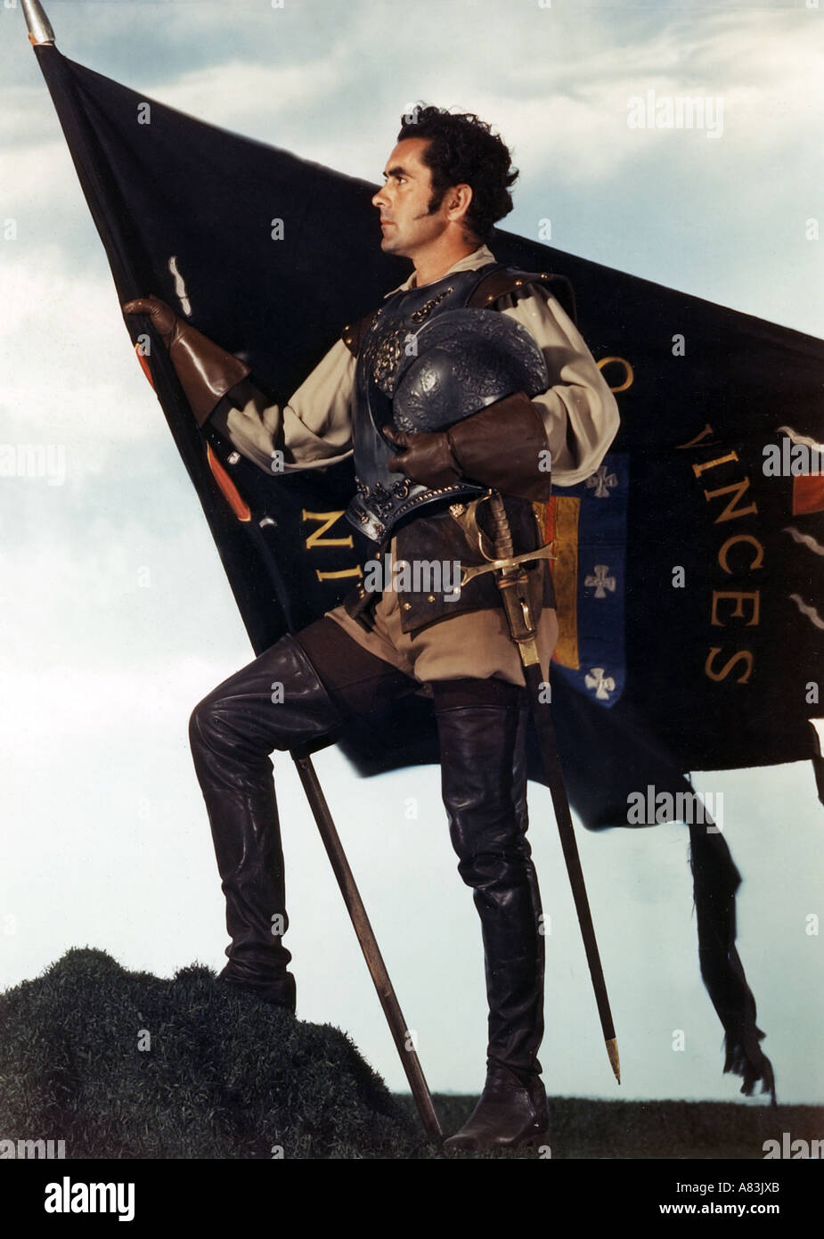 Kapitän von CASTILLE 1947 TCF Film mit Tyrone Power Stockfoto