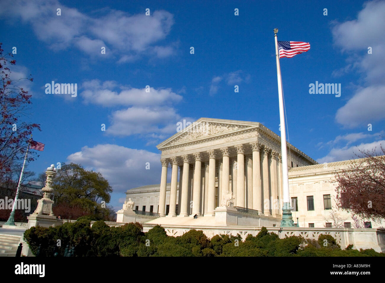 Das United States Supreme Court Gebäude in Washington D C Stockfoto