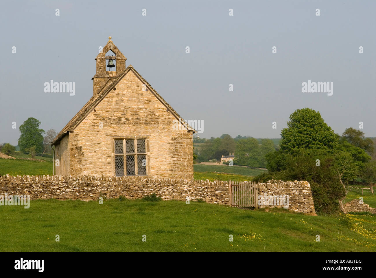 Widford Kirche St. Oswald Oxfordshire Oxon 2007 Stockfoto