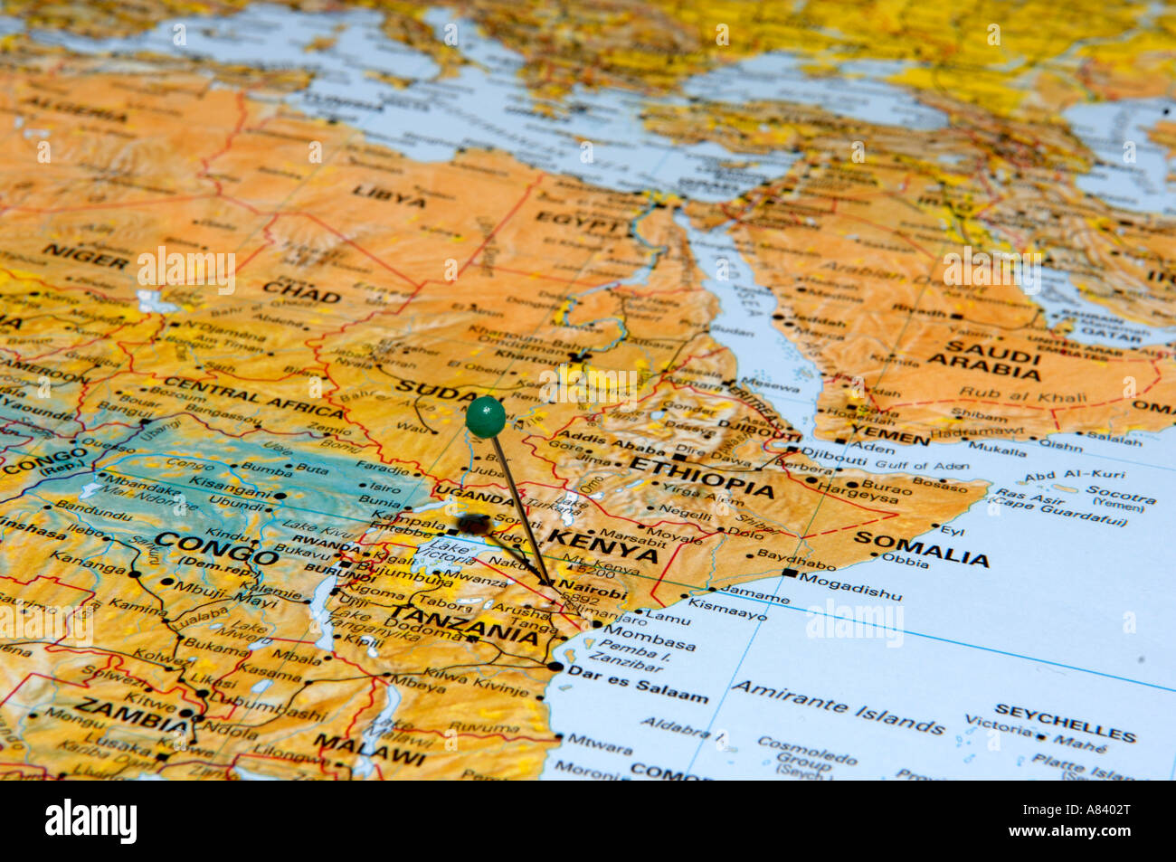 Kenia Stockfoto