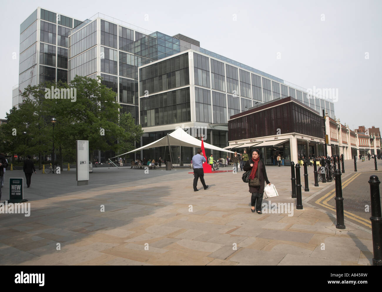 Des Bischofs Square, Spitalfields, London, E1, England Stockfoto