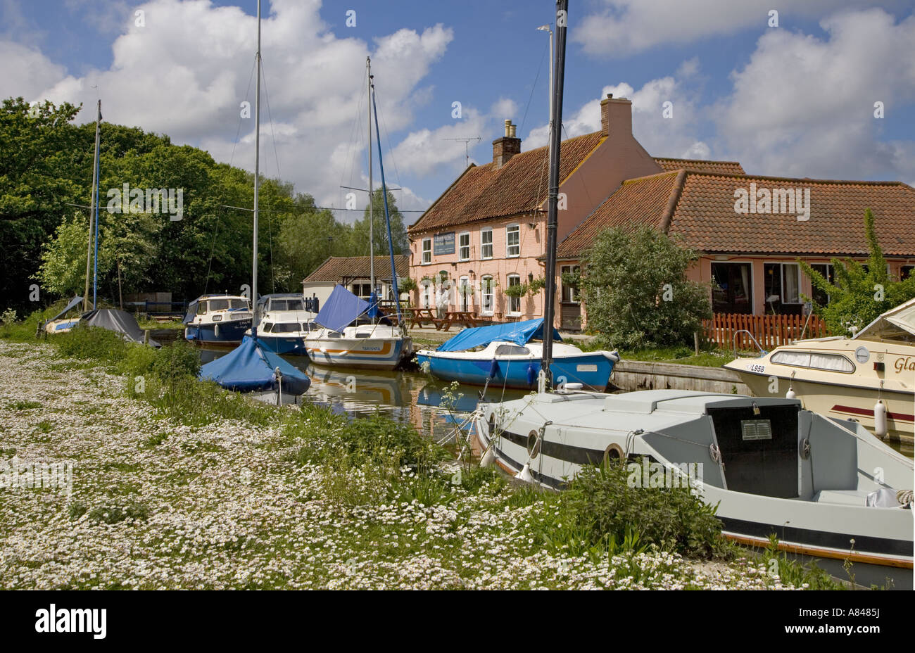 Pleasure Boat Inn Hickling Norfolk Stockfoto