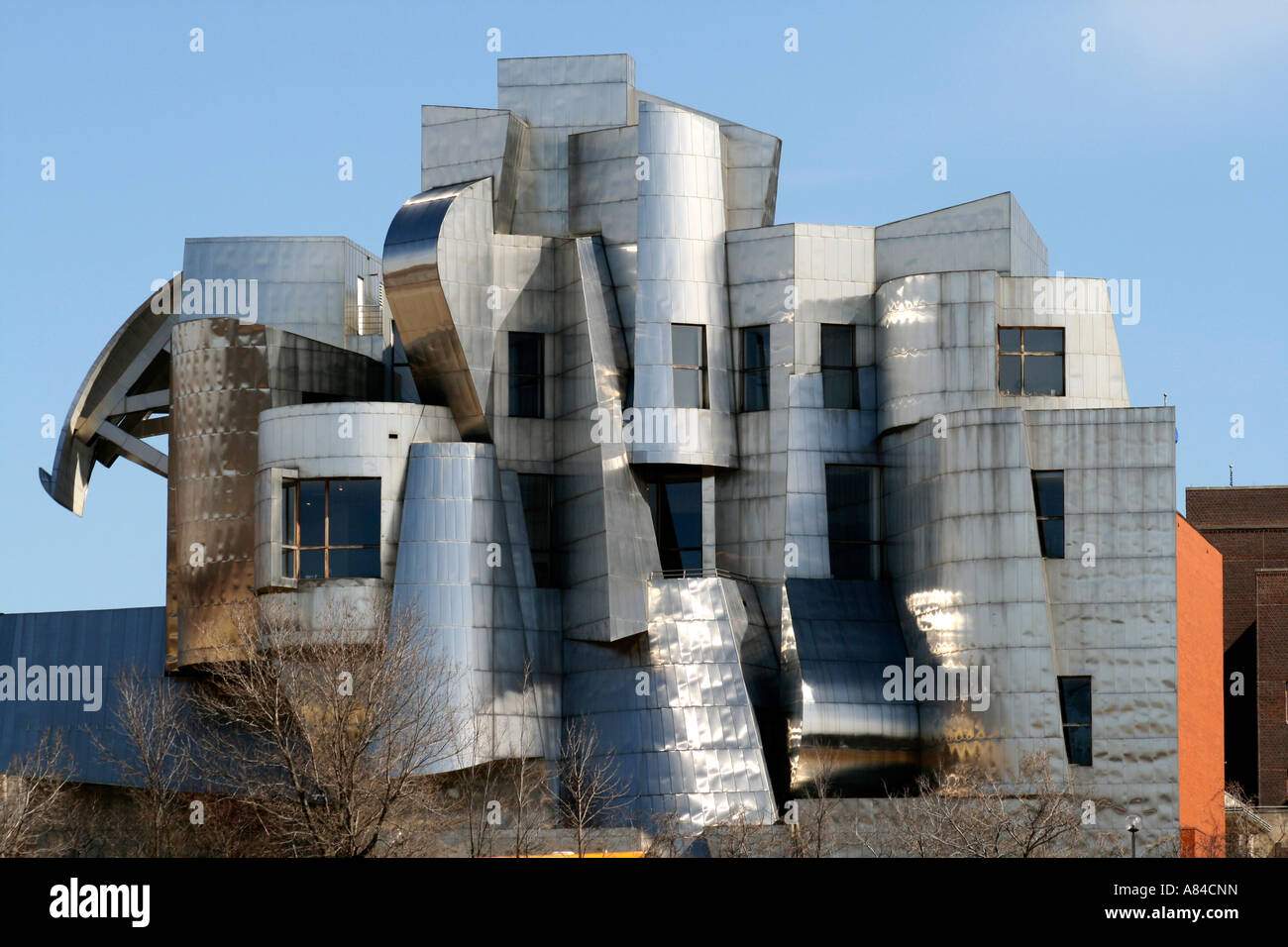 Minneapolis Minnesota USA. Frederick R. Weisman Art Museum Architekt ...