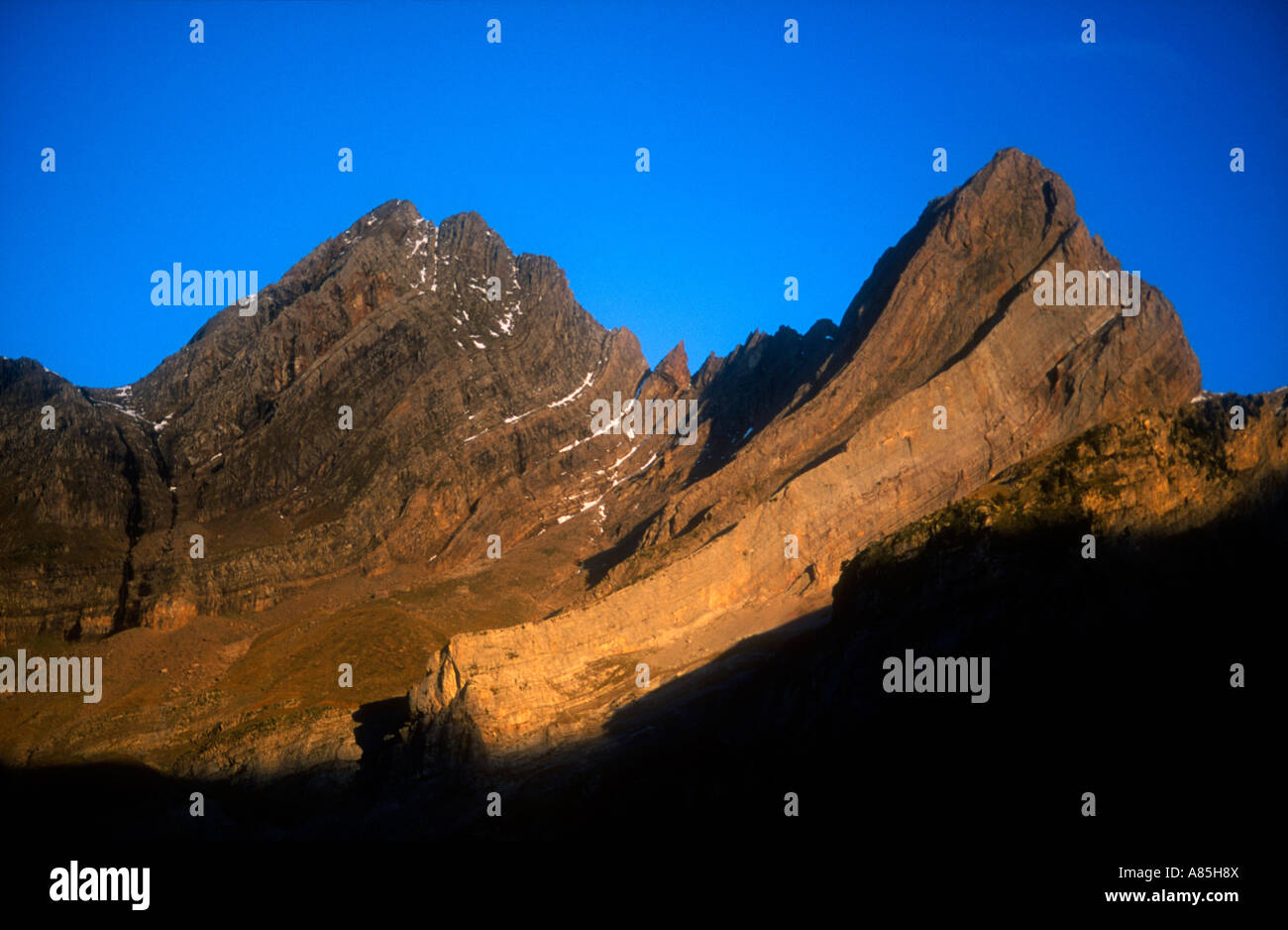 PINETA ZIRKUS, PROVINZ HUESCA, ARAGON, SPANIEN Stockfoto