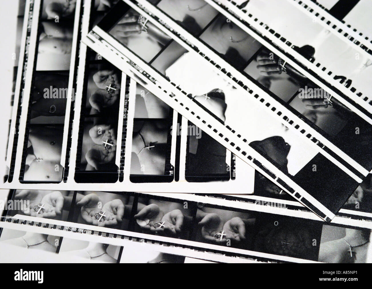 Film Negs Stockfoto