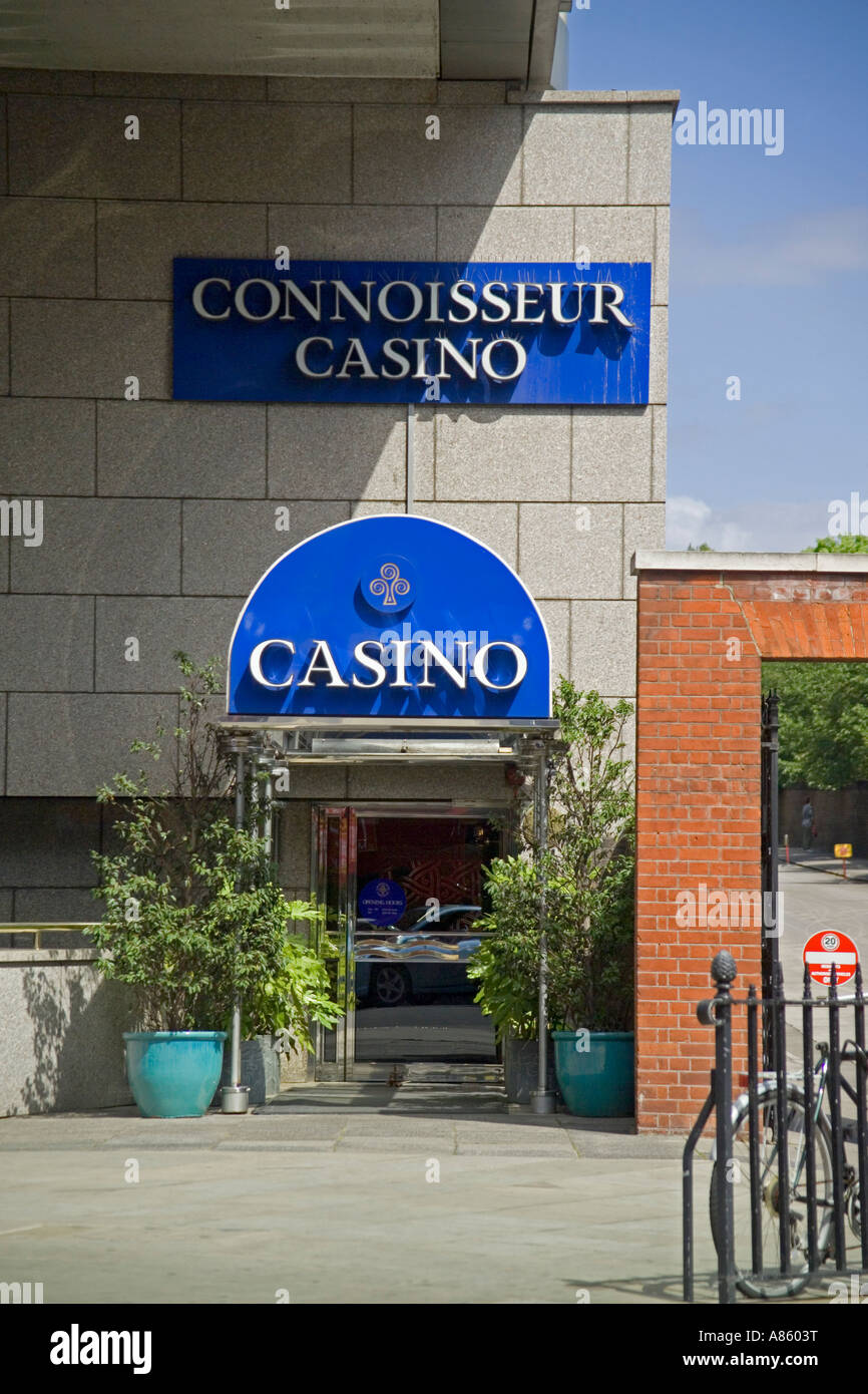 Kenner Casino Eingang im Royal Garden Hotel Stockfoto