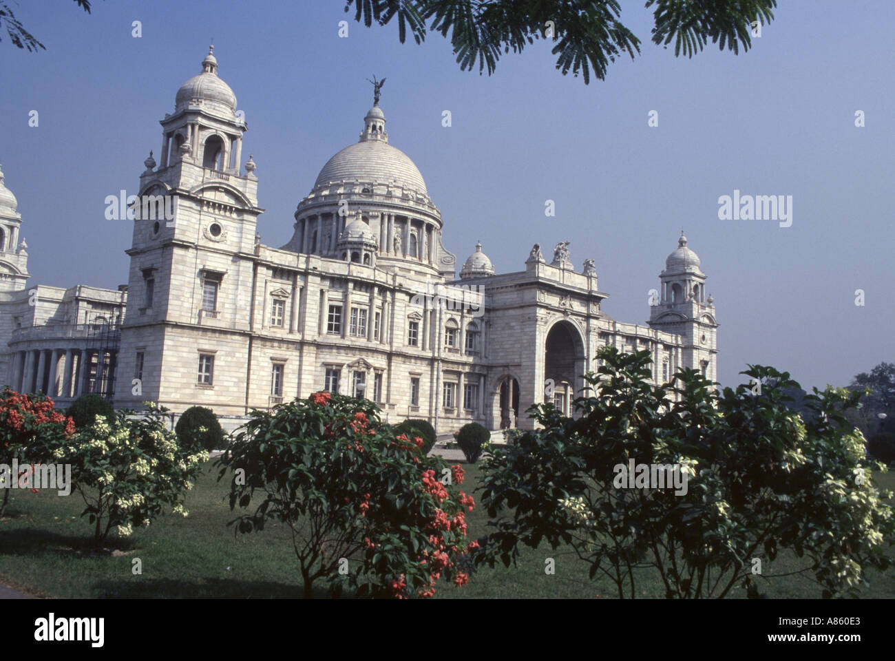 Victoria Memorial Calcutta Stockfoto