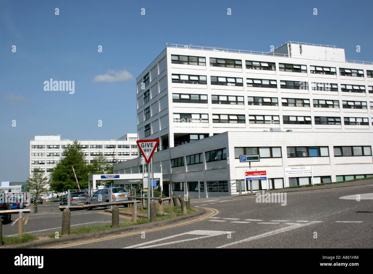 Die Mutterschaft Flügel am John Radcliffe Hospital in Oxford England. Stockfoto