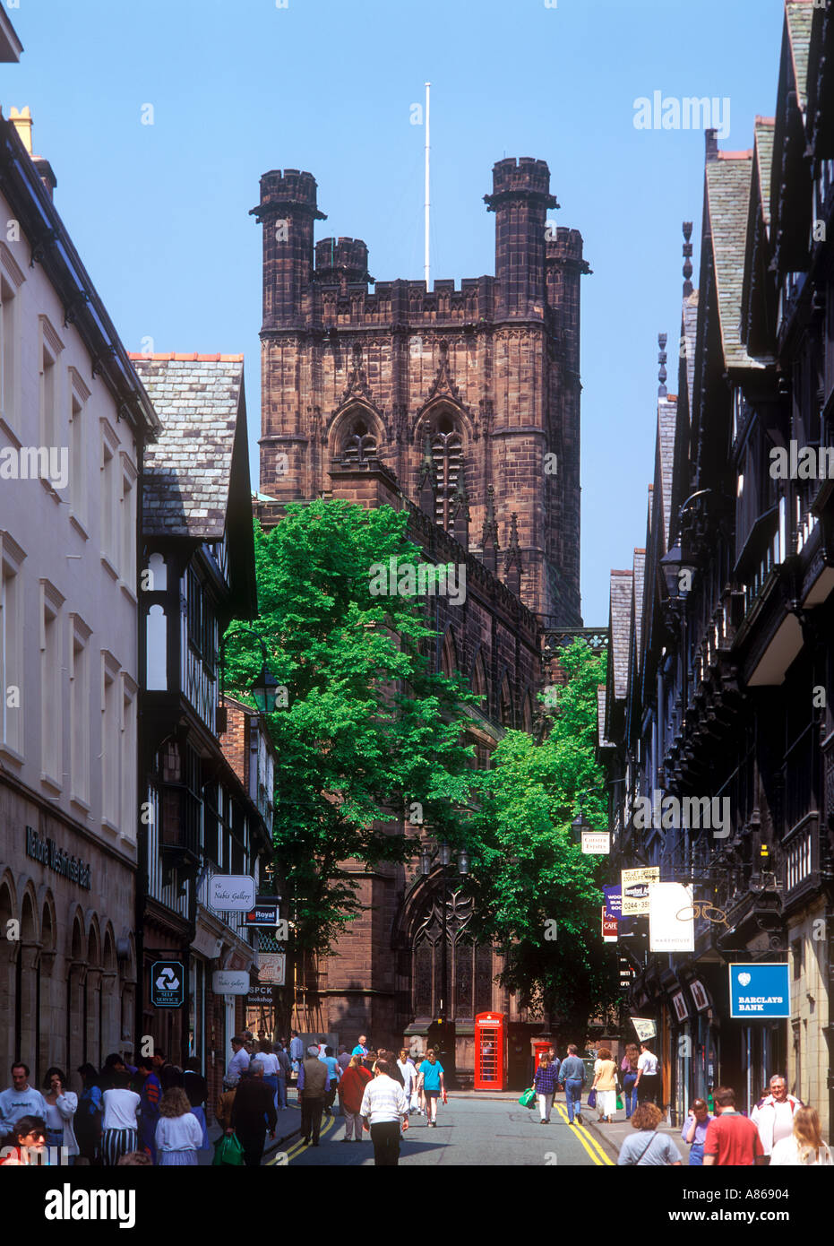 Chester Kathedrale Cheshire England UK Stockfoto