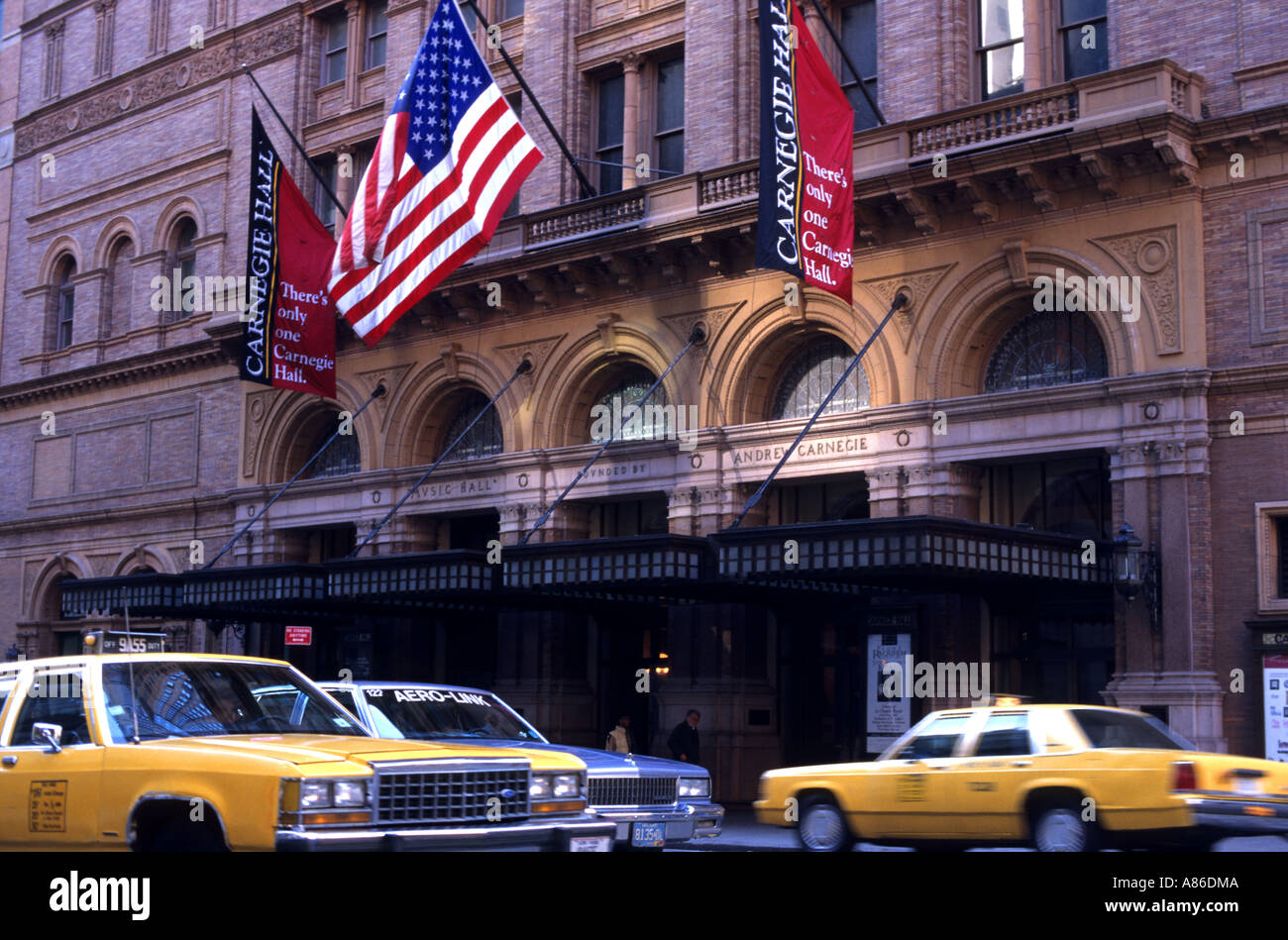 Carnegie Hall-Usa-New York-Manhattan Stockfoto