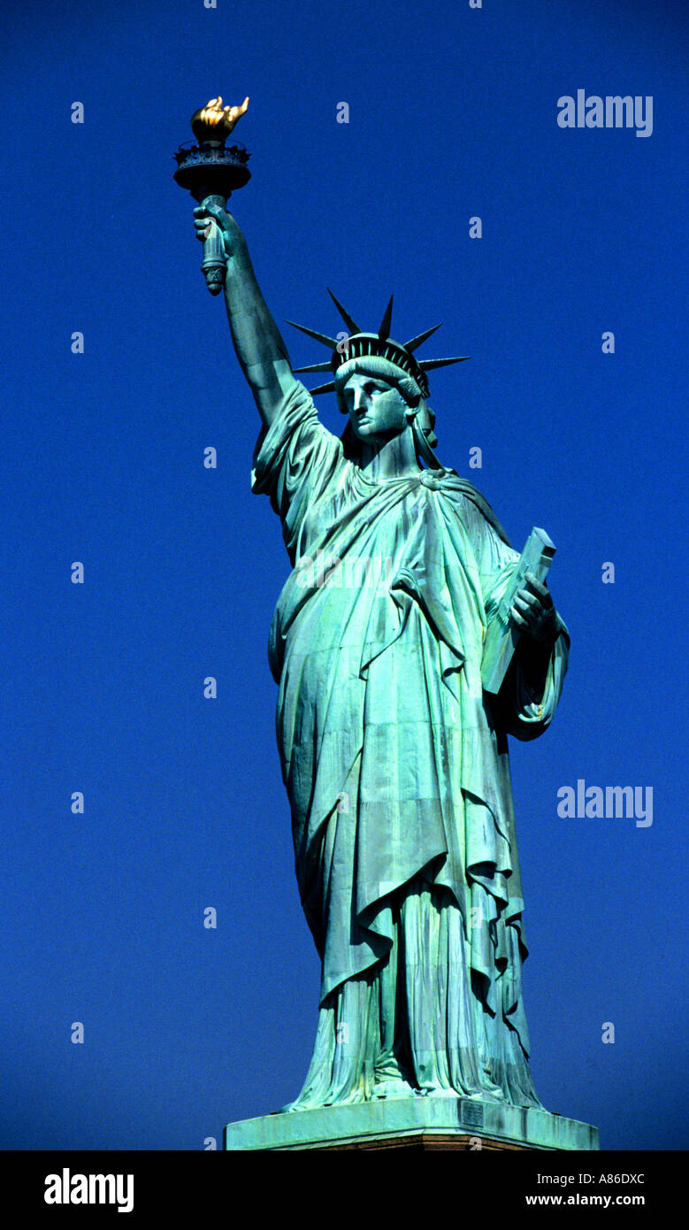 Statue of Liberty New York Manhattan Symbol Symbol Stockfoto