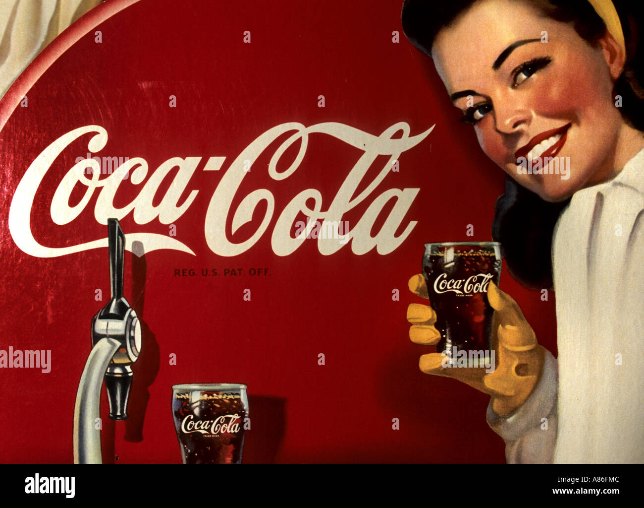 World of Coca Cola Atlanta Museum Georgia USA Vereinigte Staaten von Amerika Stockfoto