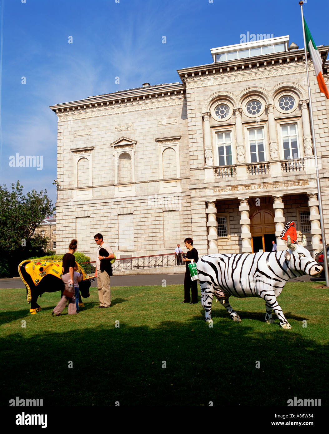National Gallery Merrion Square Dublin Irland Stockfoto