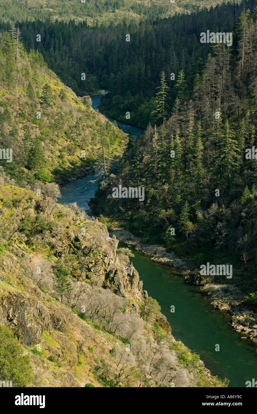 Illinois Wild and Scenic River Siskiyou Mountains südlichen Oregon Stockfoto