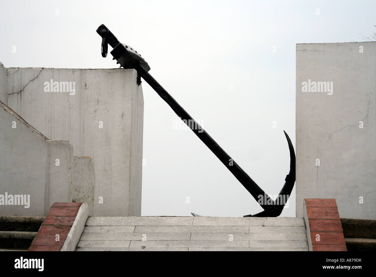 Anker, Guia Festung, Macau Stockfoto