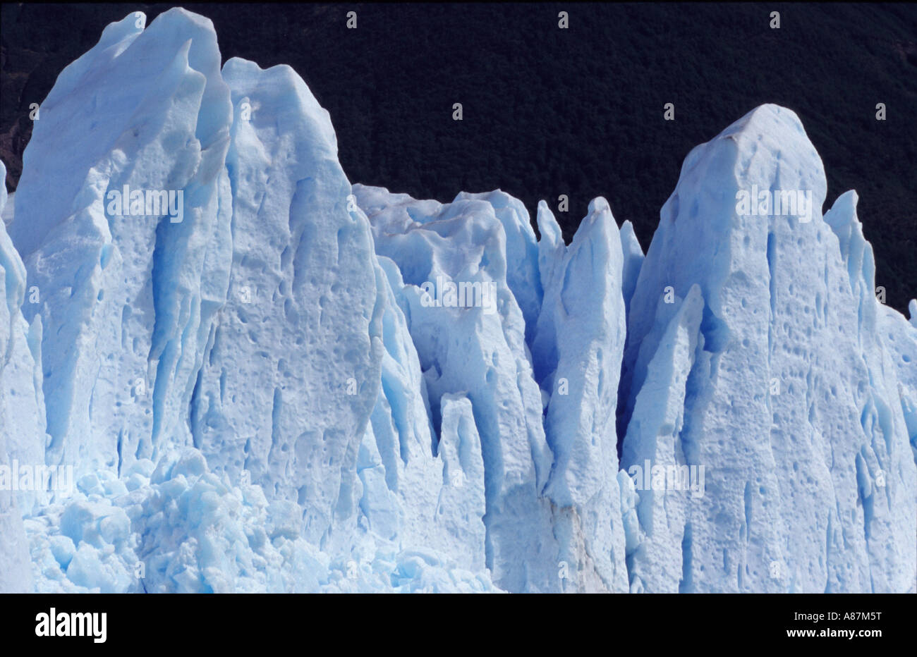 Perito Moreno-Gletscher-Argentinien-Südamerika Stockfoto