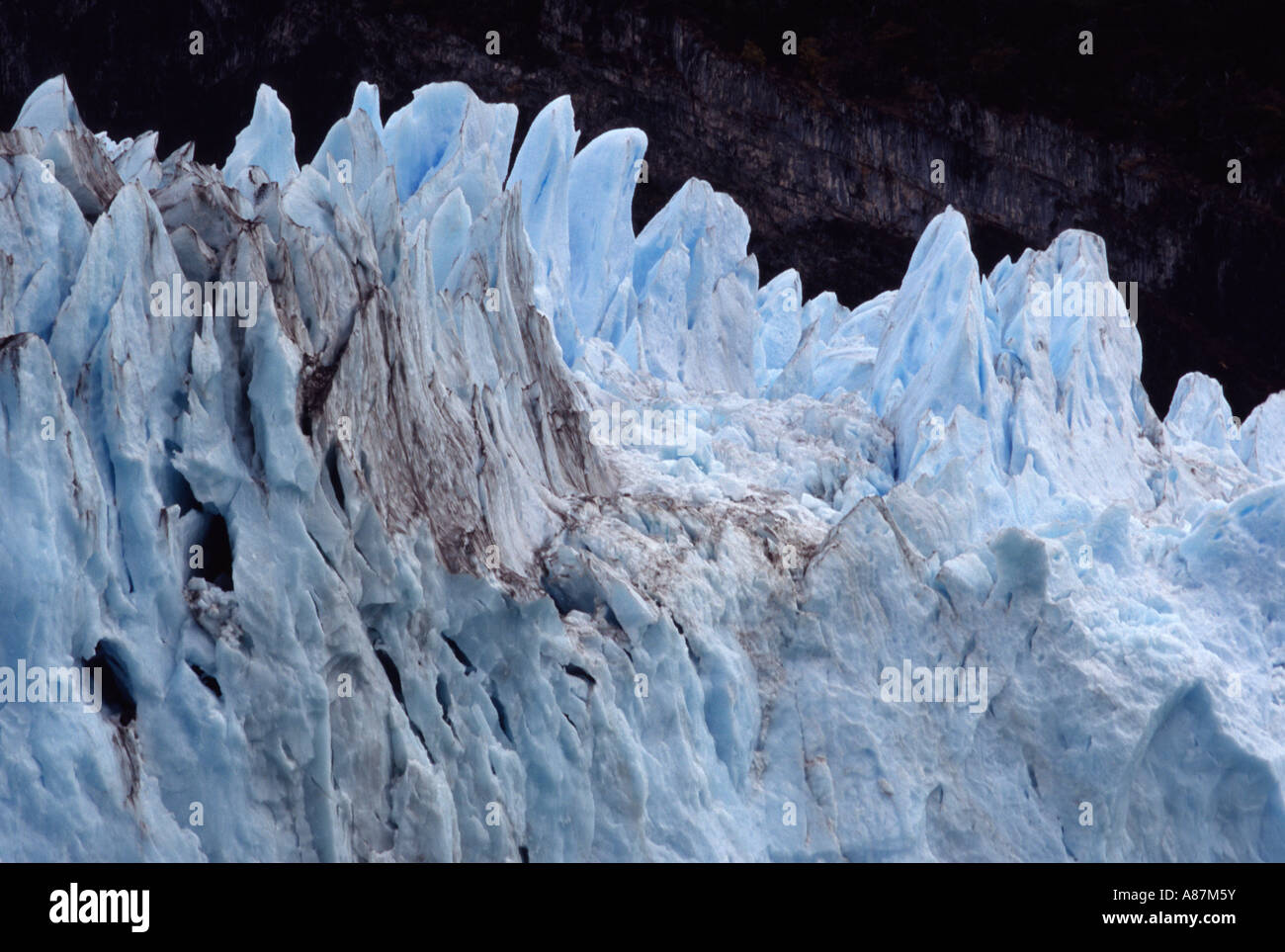 Perito Moreno-Gletscher-Argentinien-Südamerika Stockfoto