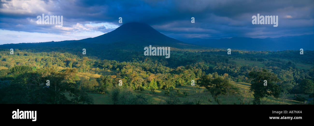 Volanco Arenal Zona Norte costarica Stockfoto