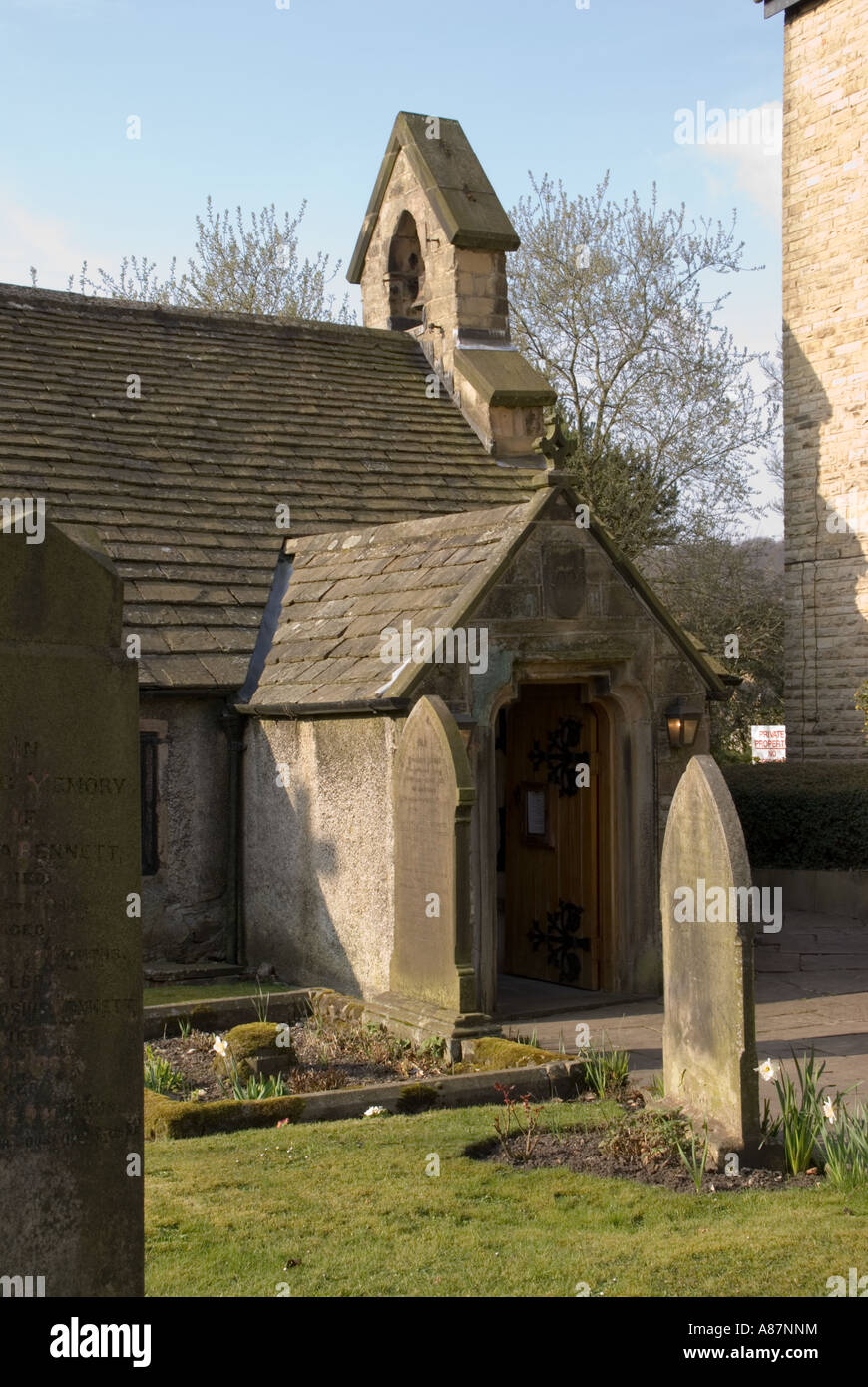 Kirche St. Annes, Buxton Stockfoto