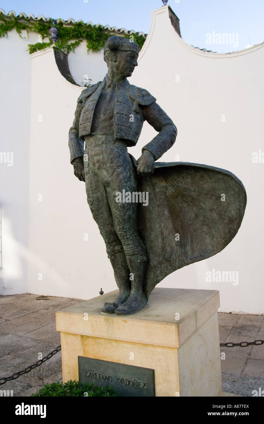 Cayetano Ordóñez berühmten Bull Fighter bei Ronda Spain Stockfoto