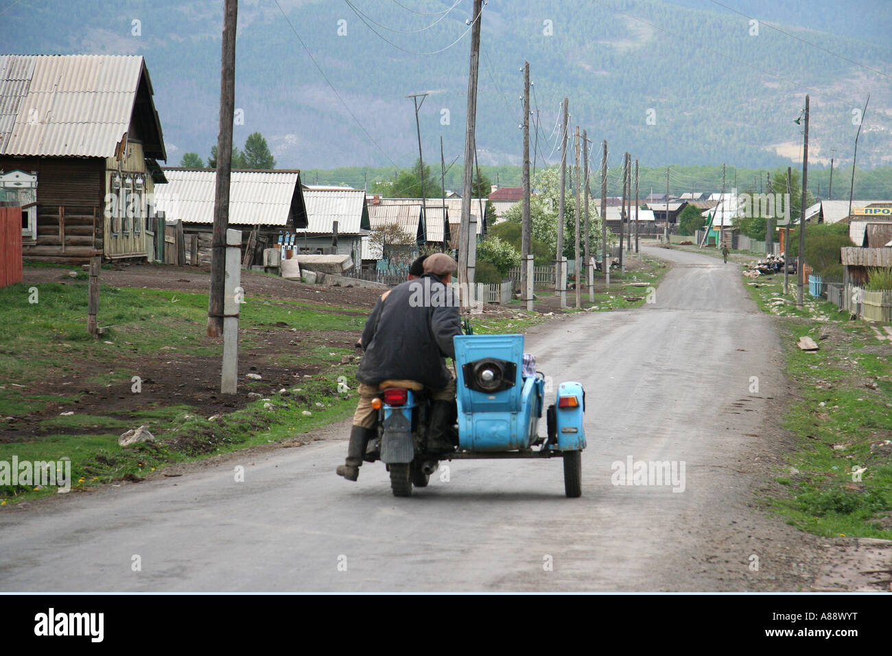 Russischen Beiwagen Stockfoto