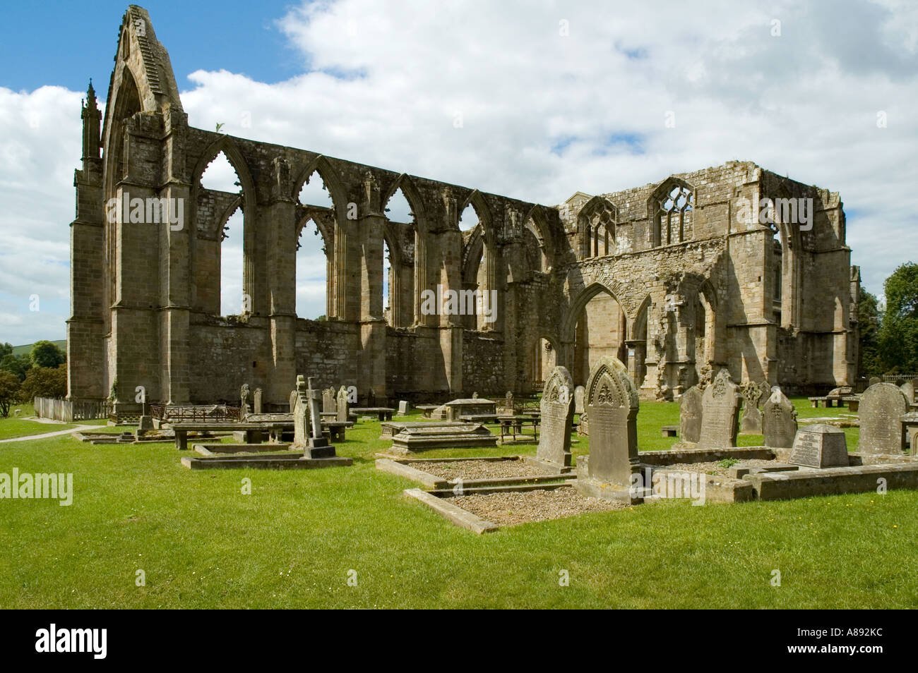 Bolton Abbey, Wharfedale, Yorkshire Dales National Park, England, Vereinigtes Königreich Stockfoto