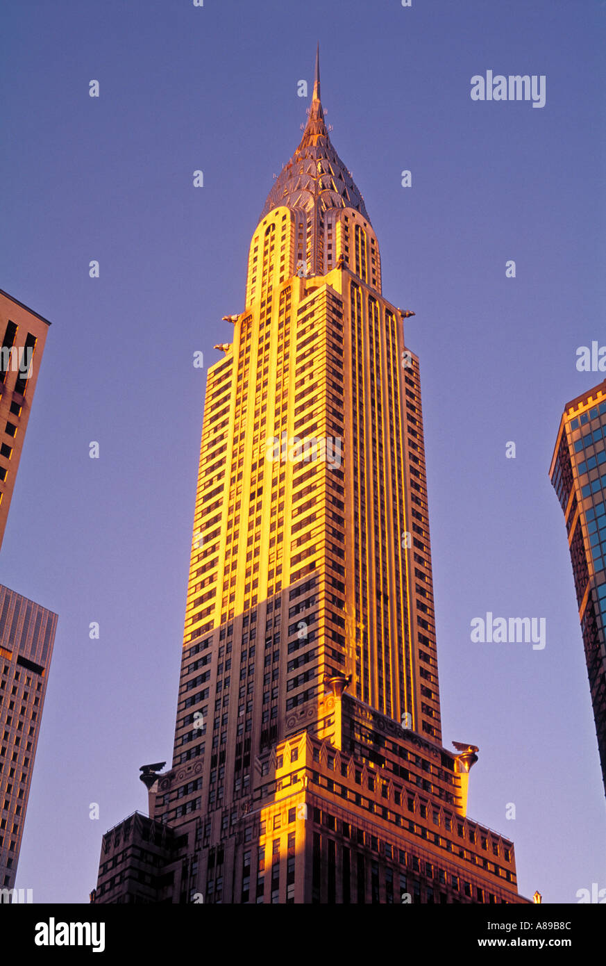 USA New York New York City das Chrysler Building Stockfoto