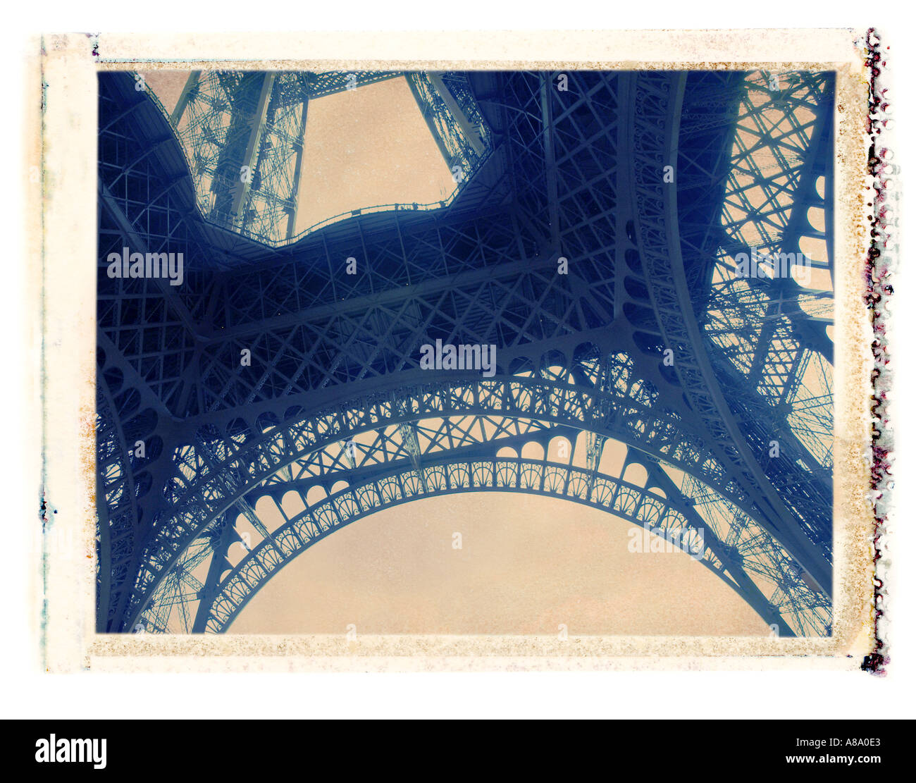 Eiffelturm Paris Frankreich Stockfoto
