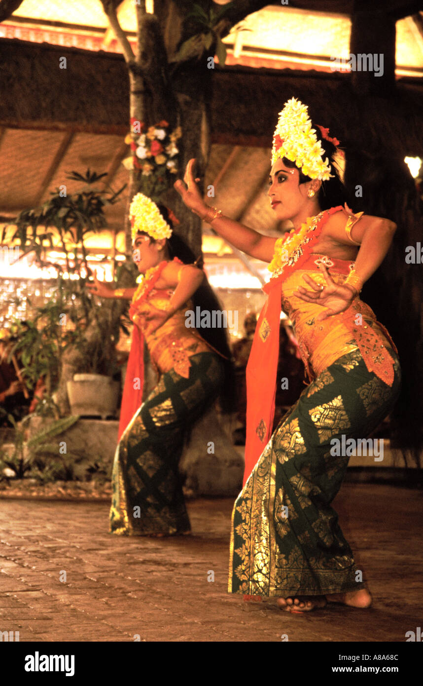 Barong und Kris Tanz Bali Indonesien Stockfoto