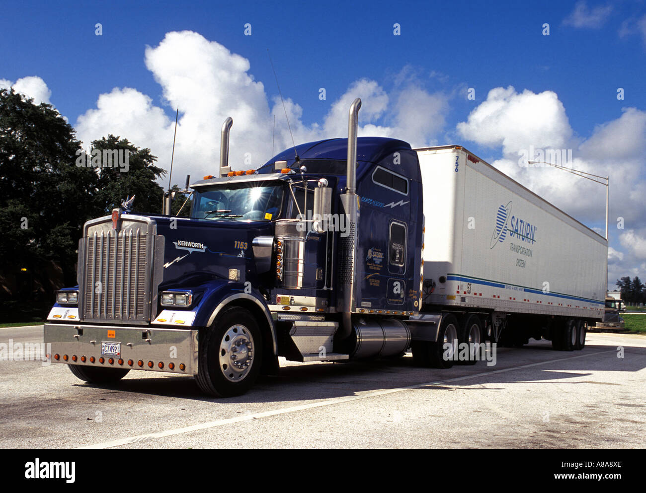 Kenworth LKW USA Stockfoto