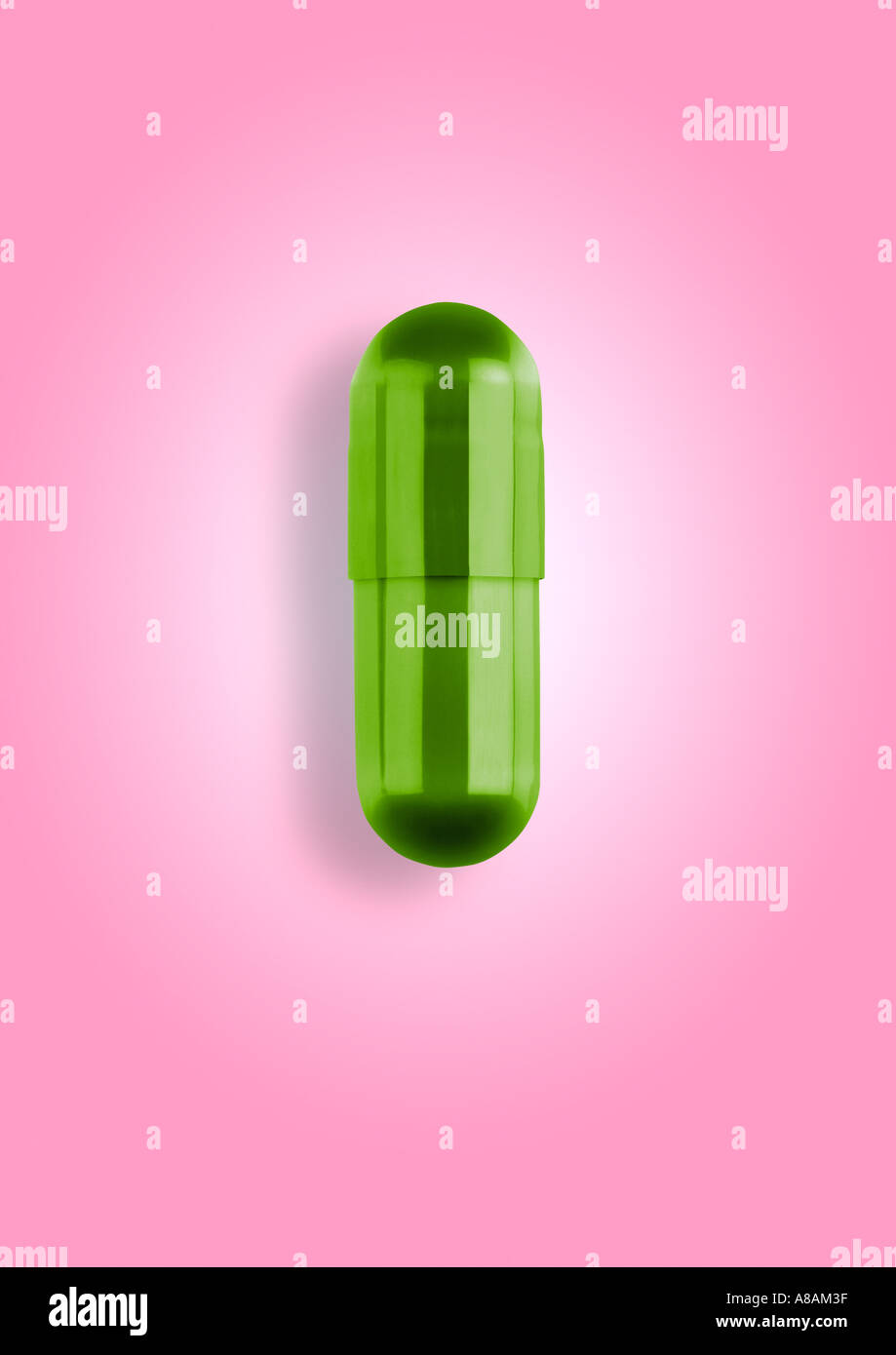 Tablette Tablette Kapsel Stockfoto