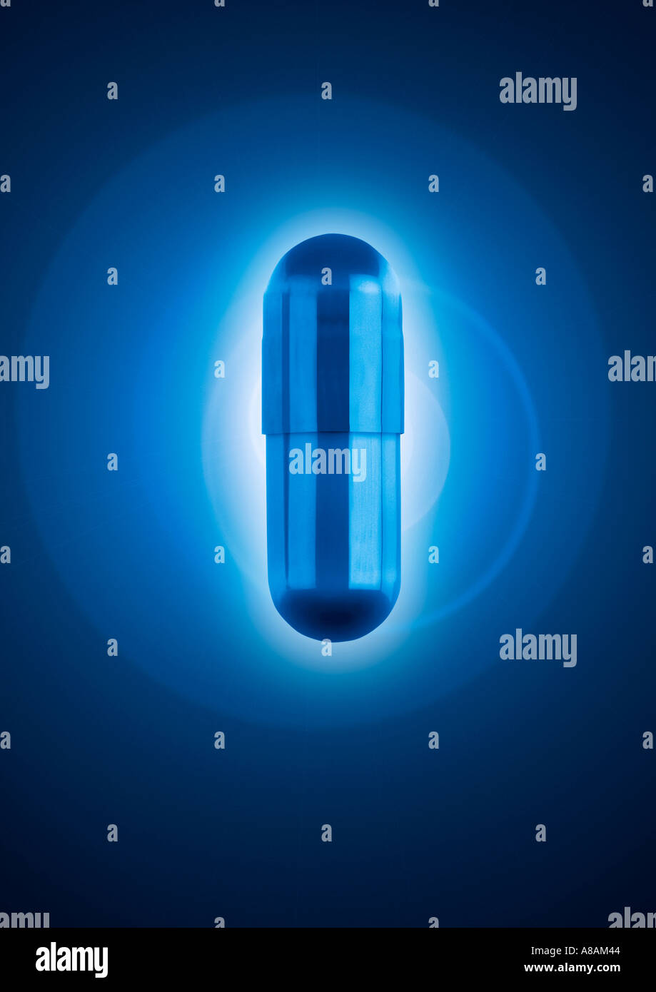 Tablette Tablette Kapsel Stockfoto
