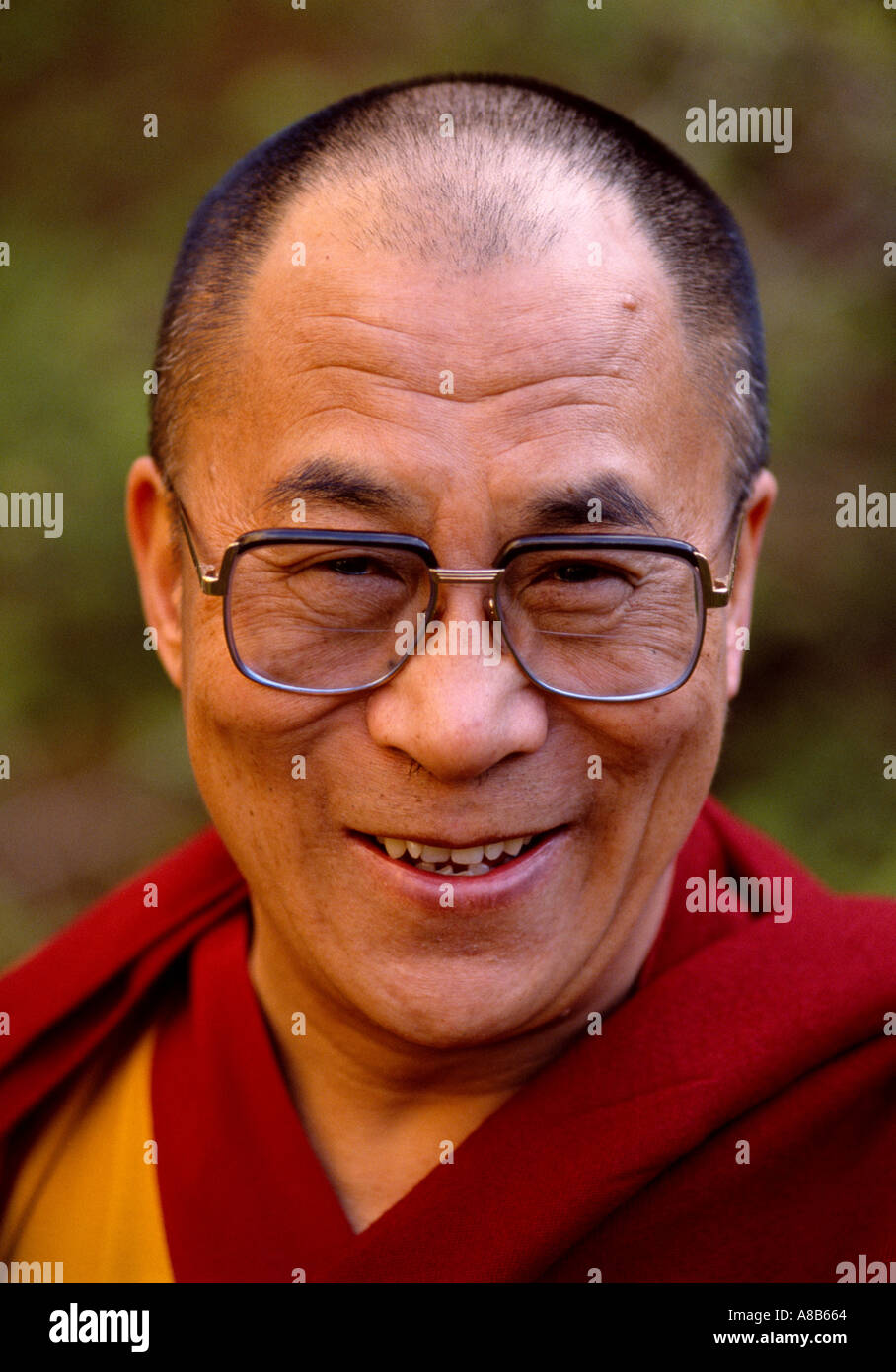 Der Dalai Lama Stockfoto