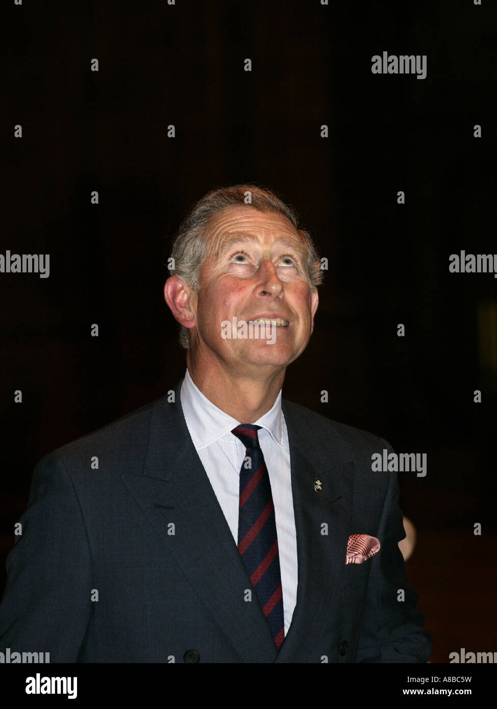 Seine Majestät, König Karl III., bei einem königlichen Besuch in Liverpool Stockfoto