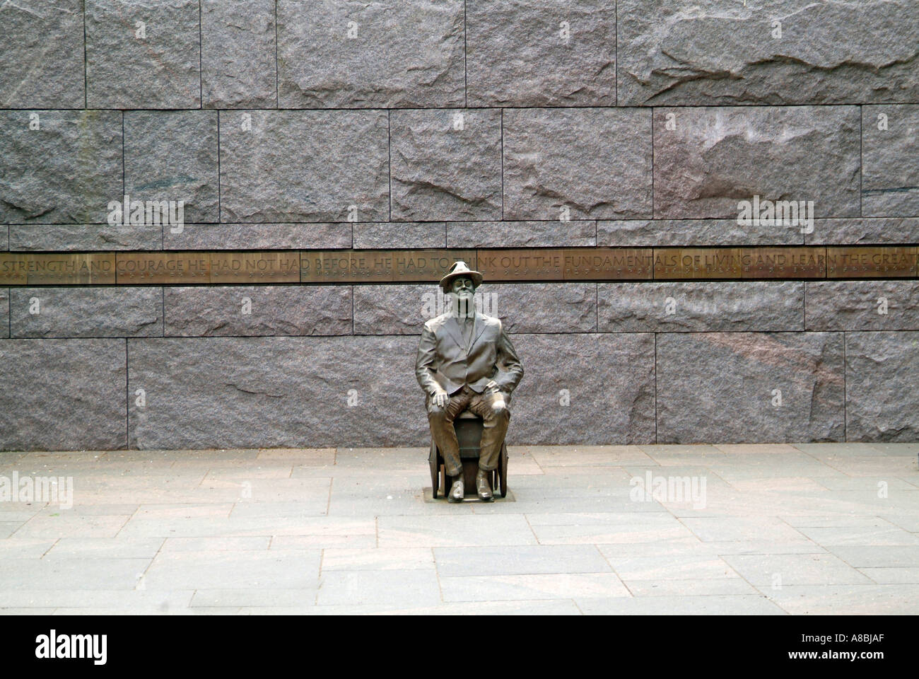 FDR Franklin Delano Roosevelt Memorial Stockfoto
