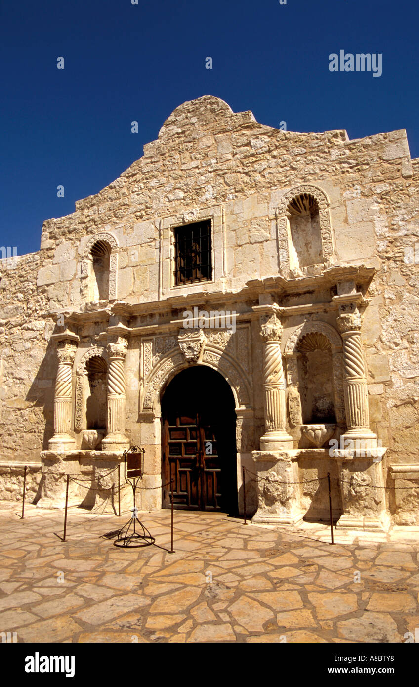 Texas San Antonio Alamo Stockfoto